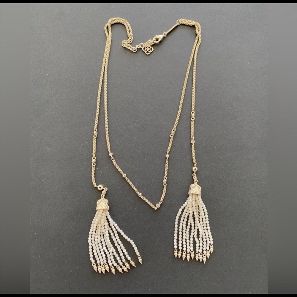 Kendra Scott Monique Ivory Mop Beads Necklace